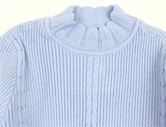 Kids ONLY clear sky highneck pullover strikbluse